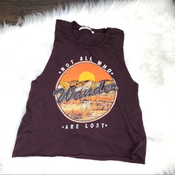 Project Social T Tops - Project Social T Not All Who Wander Are Lost